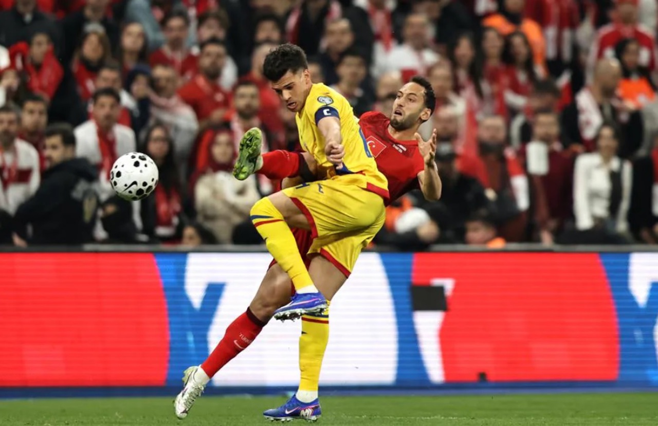 LIVE TEXT. Fotbal. Meci din semifinalele barajului de calificare la Campionatul Mondial 2026. Turcia - România. După 55 de minute, scorul este de 1-0 în favoarea Turciei