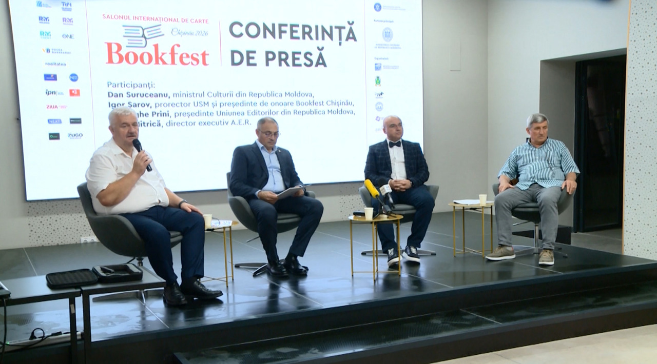 Sărbătoarea cărții românești revine la Chișinău. Bookfest aduce noutăți editoriale și întâlniri cu scriitori