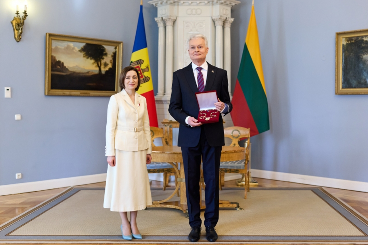 In Vilnius, Maia Sandu: “A Moldova anchored in the EU strengthens Europe’s eastern flank. Ukraine must win”