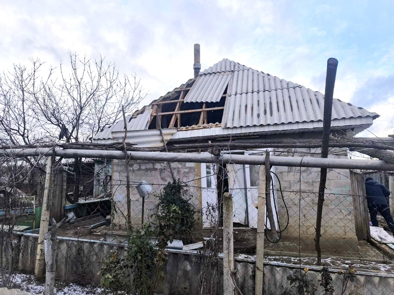 Explozie din cauza unei scurgeri de gaz în raionul Leova: un bătrân de 71 de ani a suferit arsuri