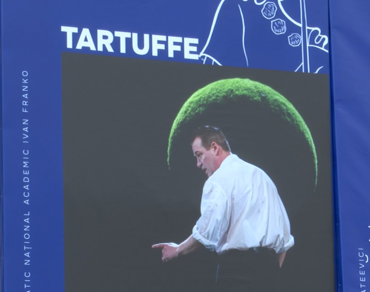 Spectacolul „Tartuffe” de Moliere, prezentat la Chișinău de actori din Kiev 