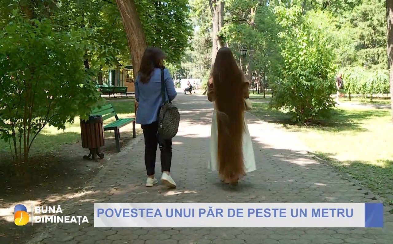 Părul până la pământ, cartea de vizită a unui medic chirurg din Ucraina, stabilit la Chișinău