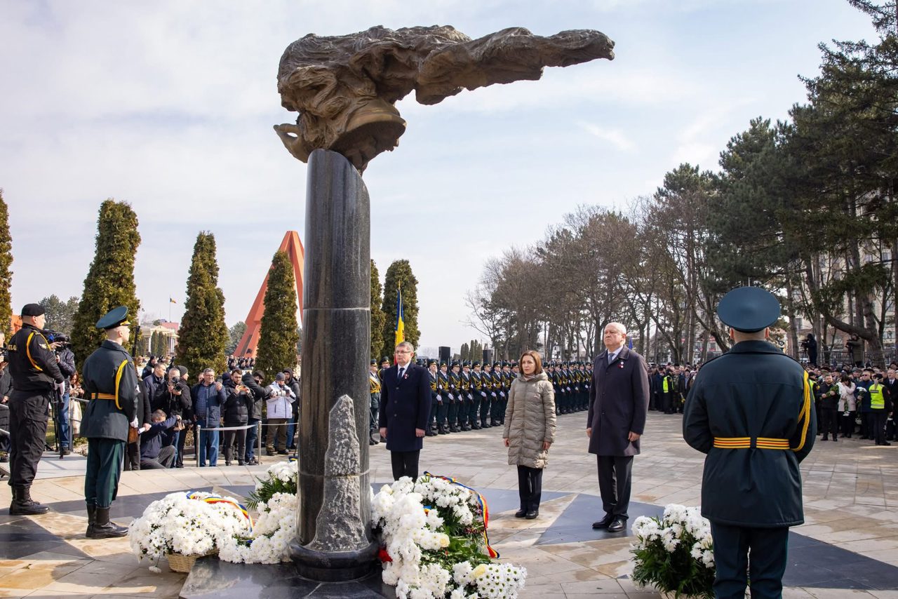 Ziua Memoriei și Recunoștinței: „Libertatea R. Moldova a venit cu un preț greu”