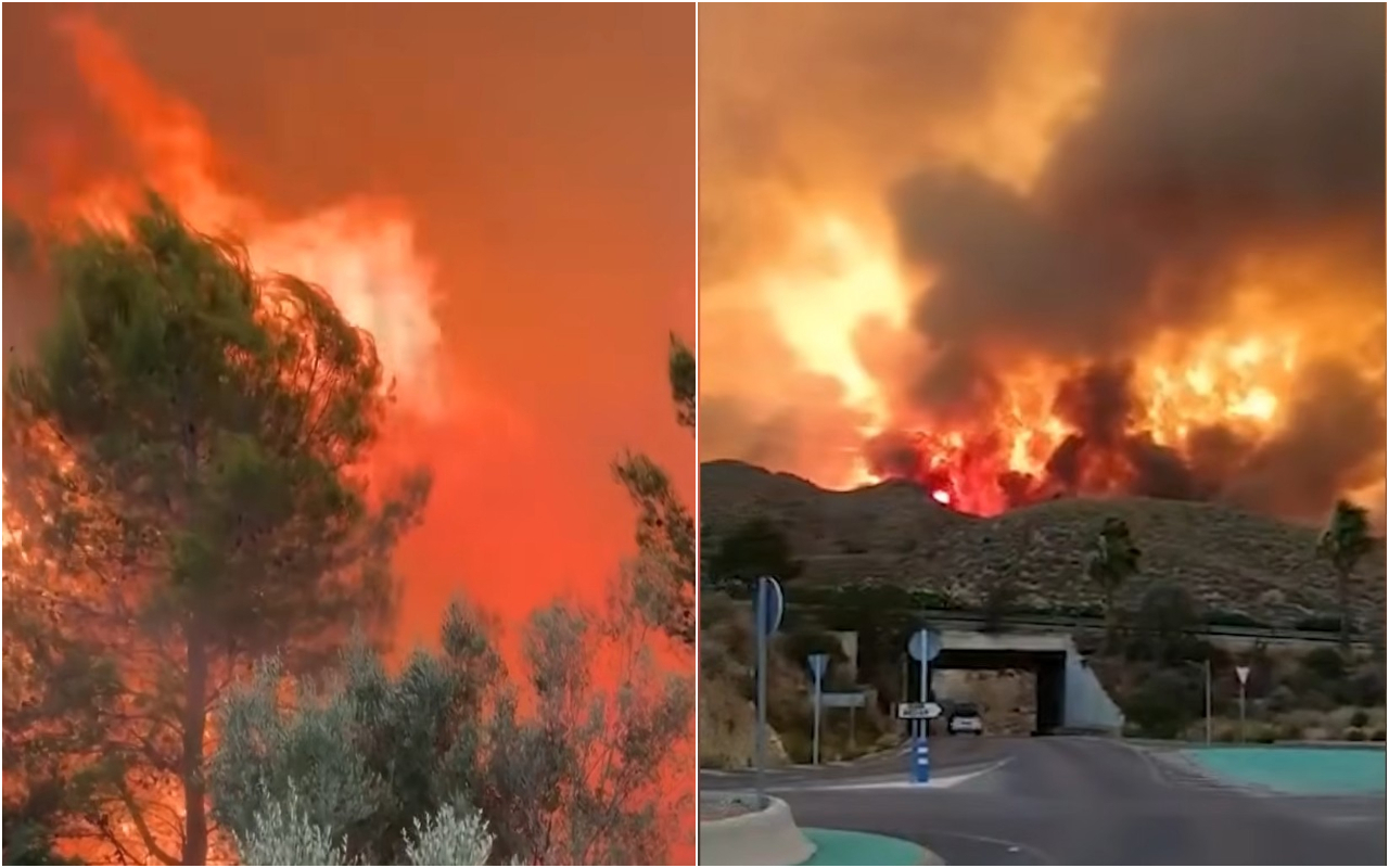 „O tragedie fără precedent”. Incendii de proporții în Spania, pe fondul caniculei de 40 de grade Celsius 