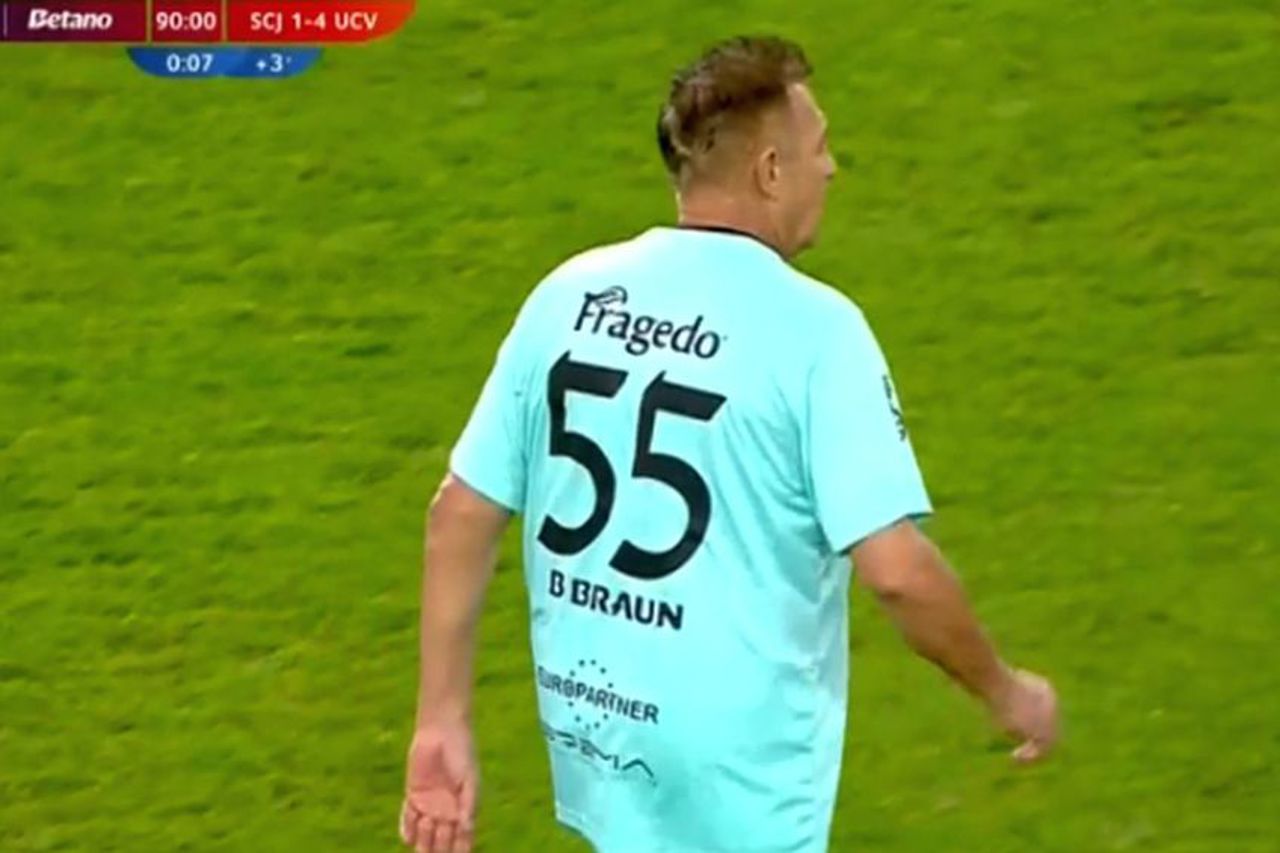 Farmecul Cupei României: patronul clubului Sănătatea Cluj a jucat în meciul cu CS Universitatea Craiova 