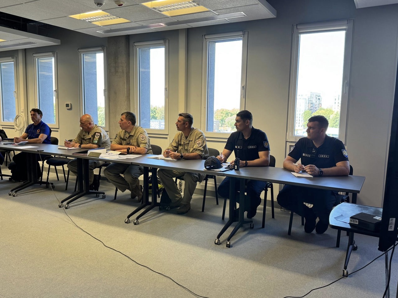 IGSU team takes part in EU MODEX 2025 chemical and biological emergency drills