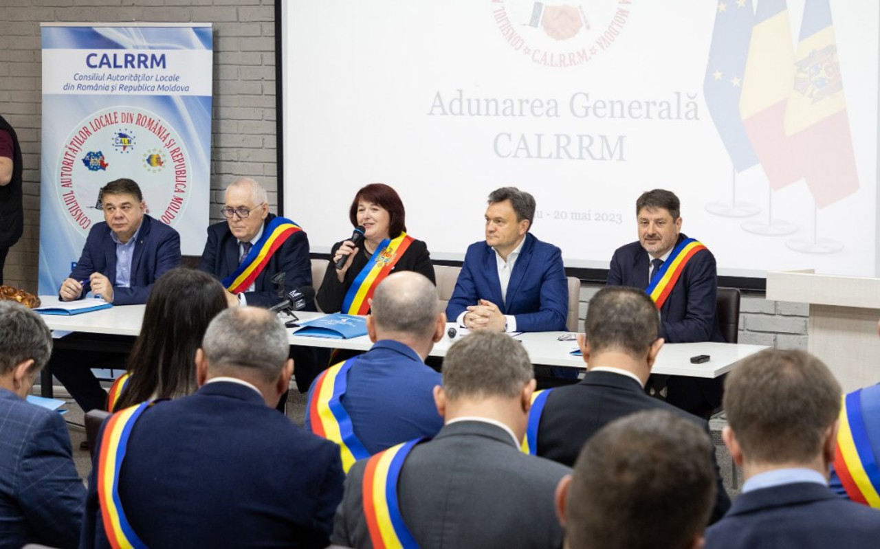 The first session of the General Assembly of the Council of Local Authorities from the Republic of Moldova and Romania held in Chisinau