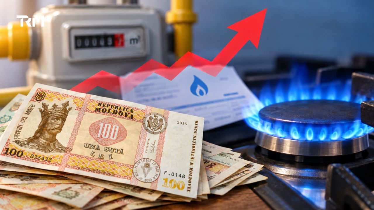 Energocom propune scumpirea gazului cu 29.3%: Tariful ar putea ajunge la 26.24 de lei pentru consumatorii casnici