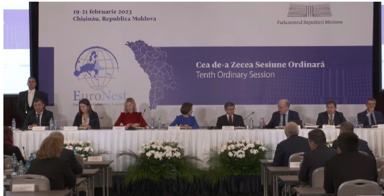 LIVE // Cea de-a zecea sesiune a Adunării Parlamentare Euronest, inaugurată la Chișinău