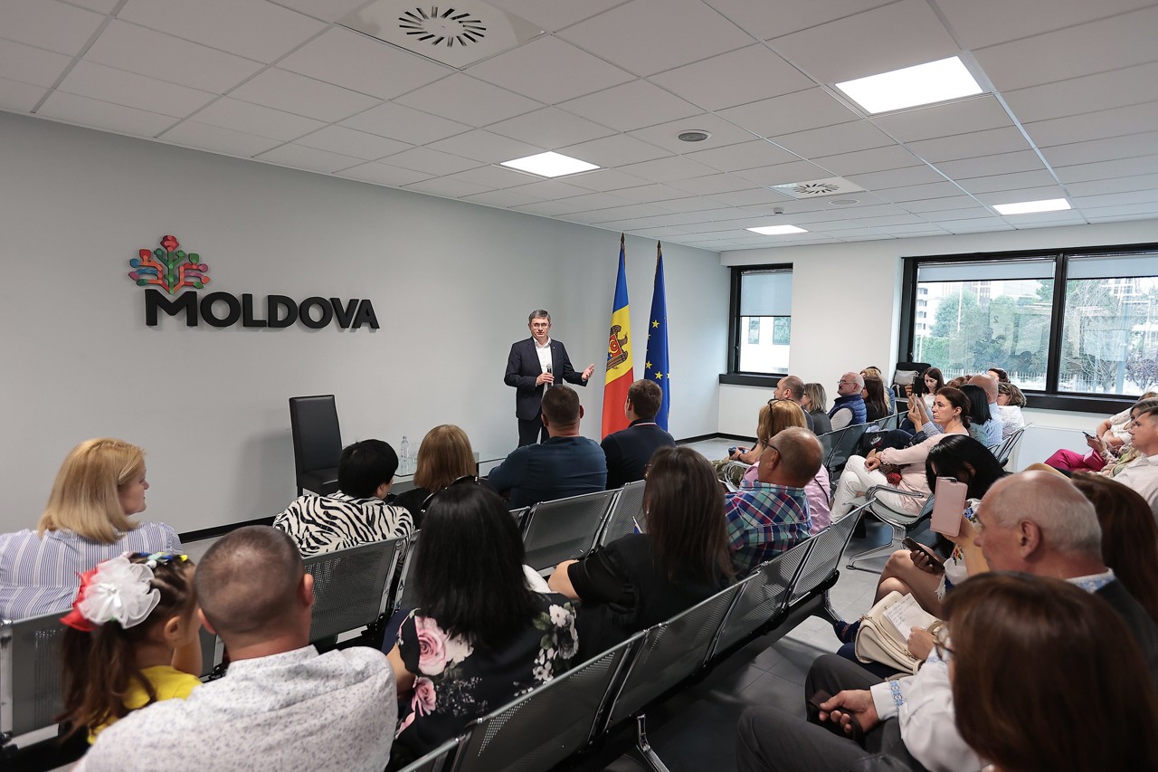 Igor Grosu, la discuții cu diaspora din Italia: Sute de cetățeni au spus răspicat că Republica Moldova este europeană