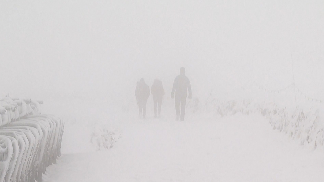 Ninsoarea și gerul a cuprins câteva zone montane din România, Ucraina și Polonia  