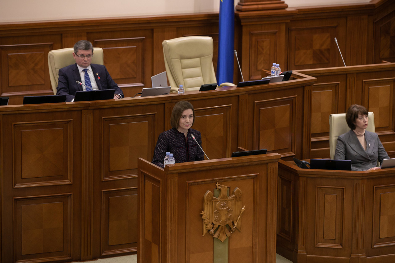 Майя Санду обратилась ко всем политическим силам: Ставьте вступление в Евросоюз выше узких интересов