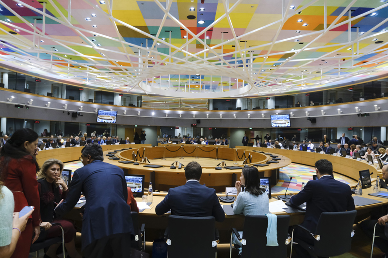 EU Foreign Ministers meet in Luxembourg. The upcoming elections in the Republic of Moldova, on the agenda