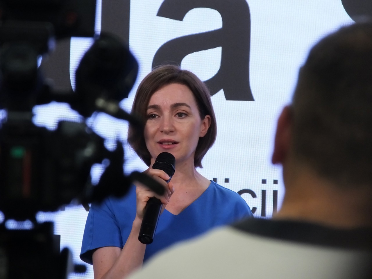 Maia Sandu: „Vedem tot mai multe încercări de denigrare a mea, a conducerii democratice a Moldovei”