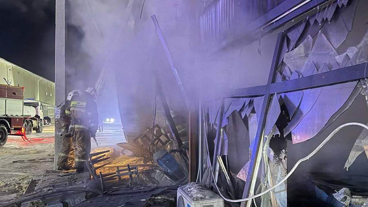 Fatal gas blast hits Shchuchinsk cafe near residential complex