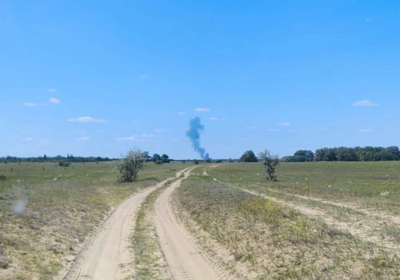 A Russian Su-34 fighter jet has crashed in the Volgograd region