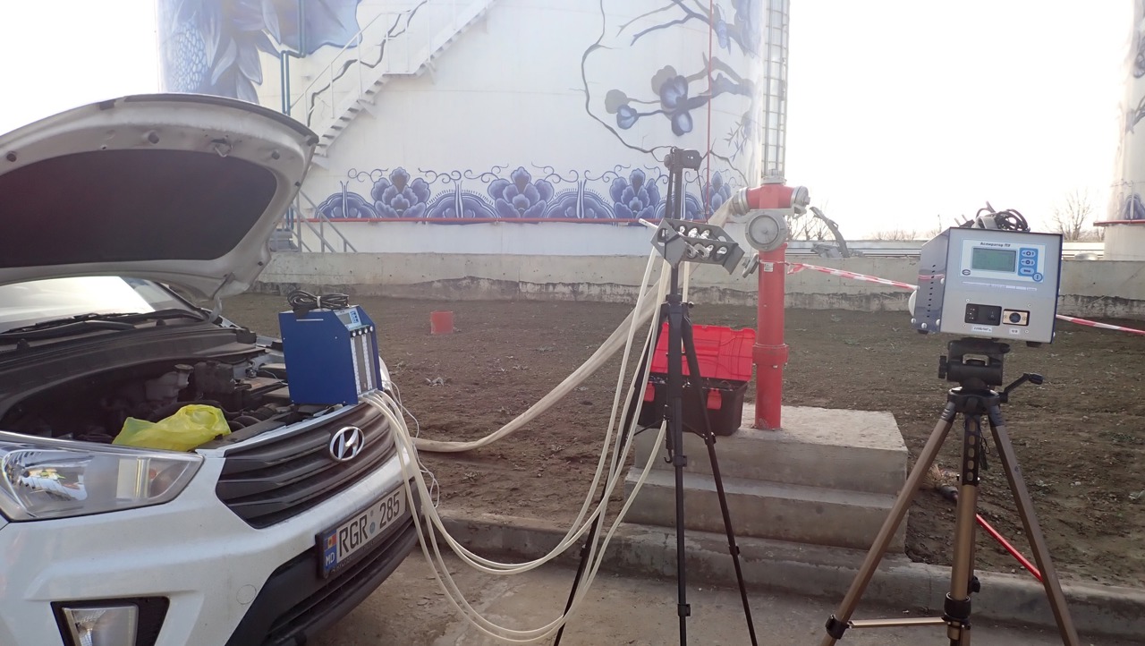 Nivelul sporit de poluare a aerului se menține în zona portului Giurgiulești