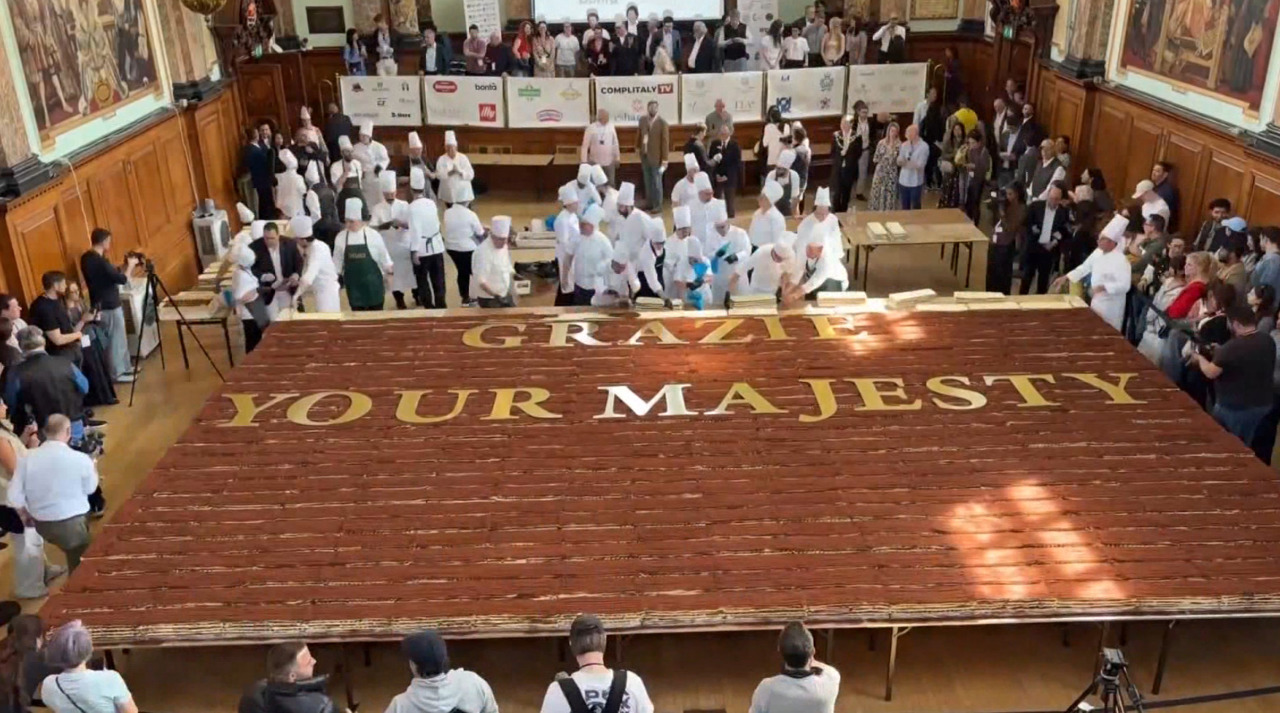 Londra intră în Cartea Recordurilor cu un tiramisu uriaș de peste 440 de metri