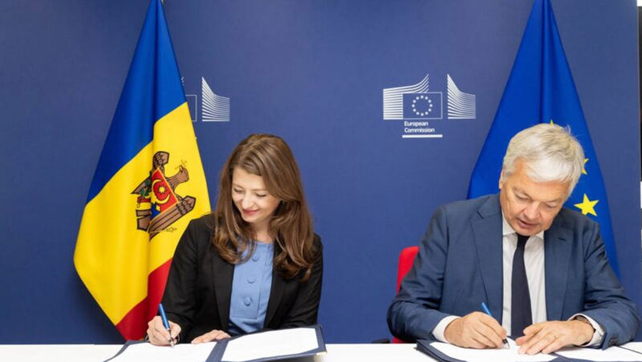 Republica Moldova a semnat cu UE două acorduri privind cooperarea în domeniul justiției