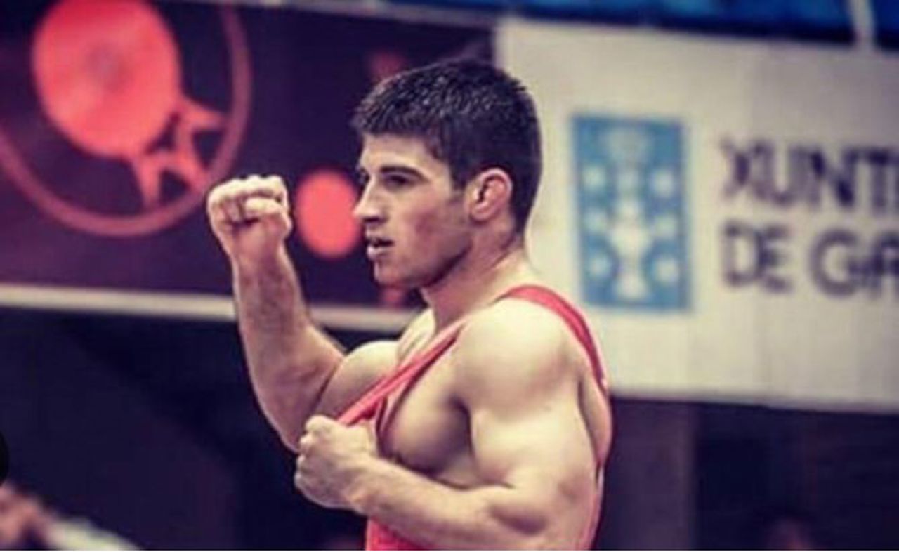 Василе Дьякону, серебряный призер чемпионата Европы по вольной борьбе