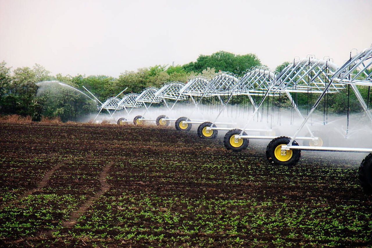 Nearly 7,000 hectares of farmland will gain modern irrigation