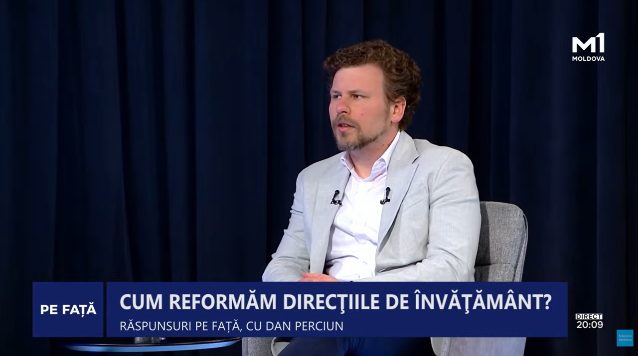 Dan Perciun: Șefii agențiilor teritoriale din educație vor fi selectați prin concurs și vor putea avea cel mult două mandate