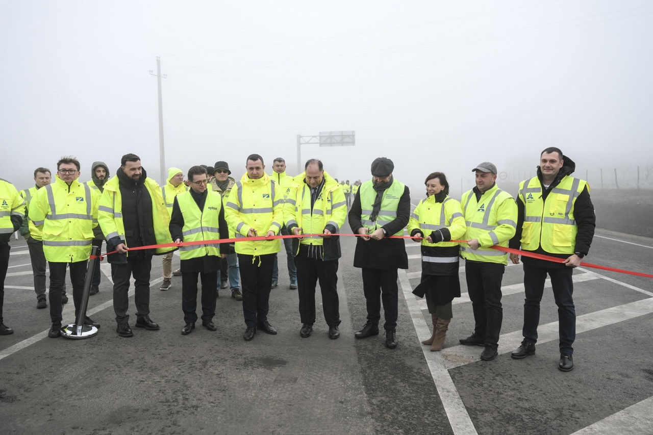 В Вулканештах открыли объездную дорогу