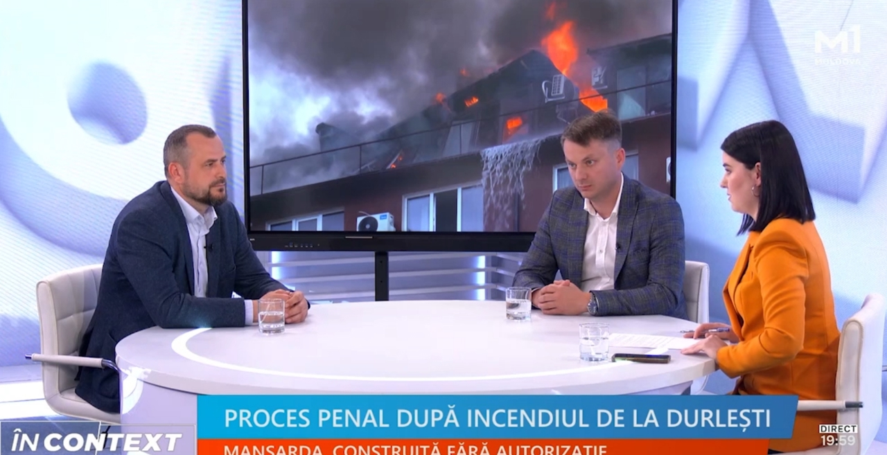 Șeful INST constată deficiențe în construcția blocului cu mansardă din Durlești: S-au încălcat toate normele