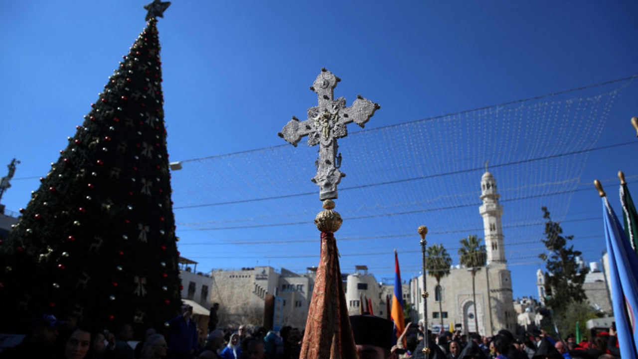 Fără brad de Crăciun la Betleem, unde războiul din Gaza umbrește sărbătoarea Nașterii Domnului