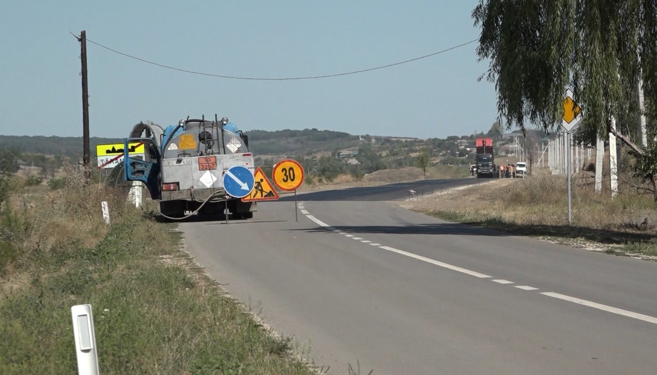 Infrastructură modernizată în raionul Cantemir. S-a investit 24 de milioane de lei din Fondul Rutier