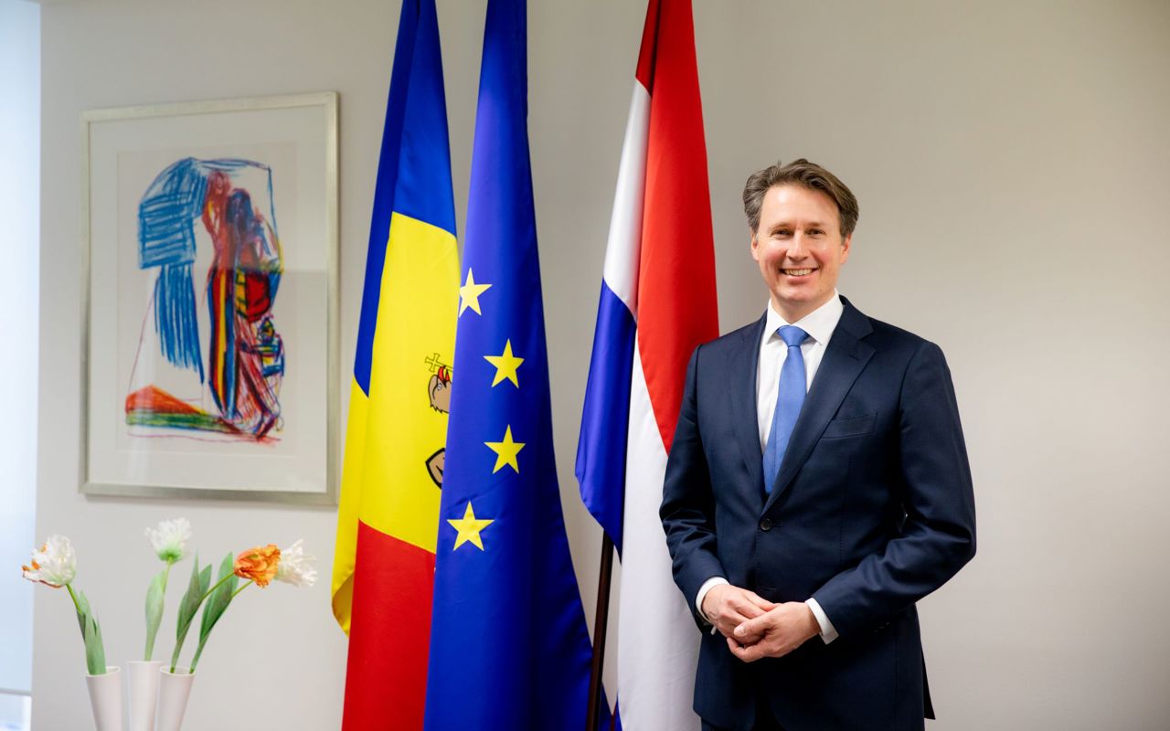Un an de diplomație // Interviu cu ambasadorul Regatului Țărilor de Jos la Chișinău, Fred Duijn