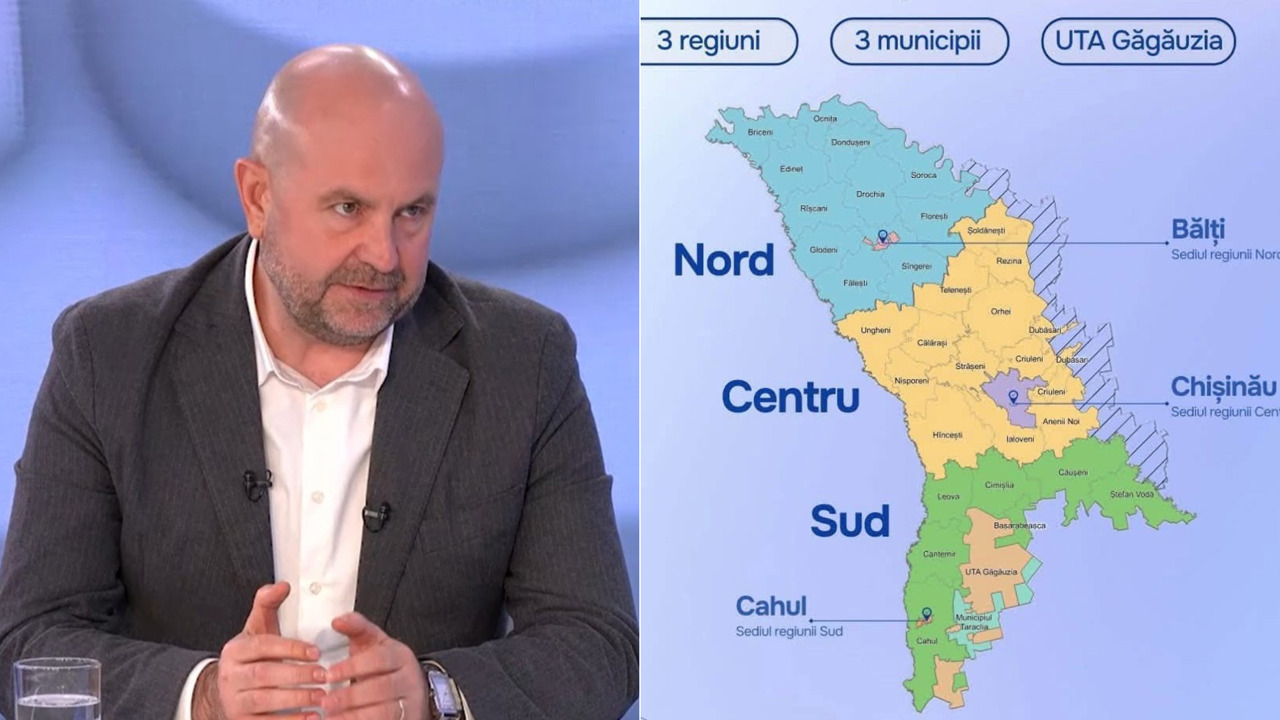 Regiunea transnistreană nu este inclusă în reforma teritorială: Precizările vicepremierului Bolea