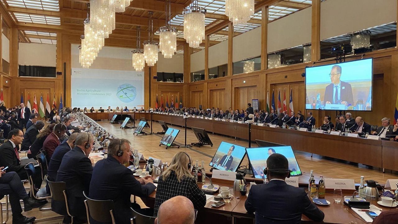 A delegation from the Republic of Moldova is  participating in the Global Forum for Food and Agriculture in Berlin