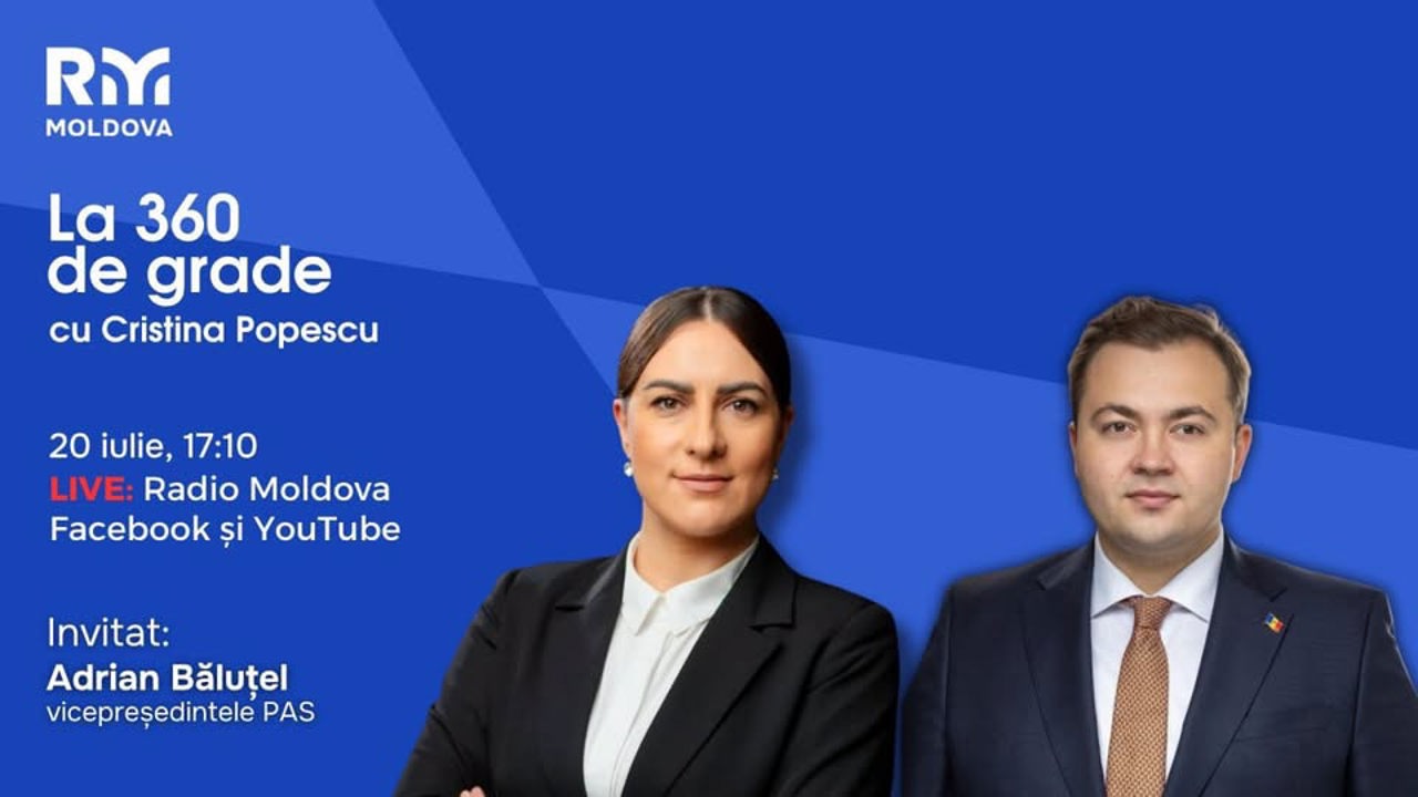 🛑LA 360 DE GRADE | 20.07.2026 | Adrian Băluțel, vicepreședintele PAS.  Ce așteptări are guvernarea de la noul premier?