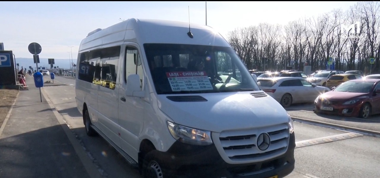 Parcare specială pentru microbuzele din Republica Moldova, la Aeroportul Iași. Proiectul ar urma să fie finalizat în 2027