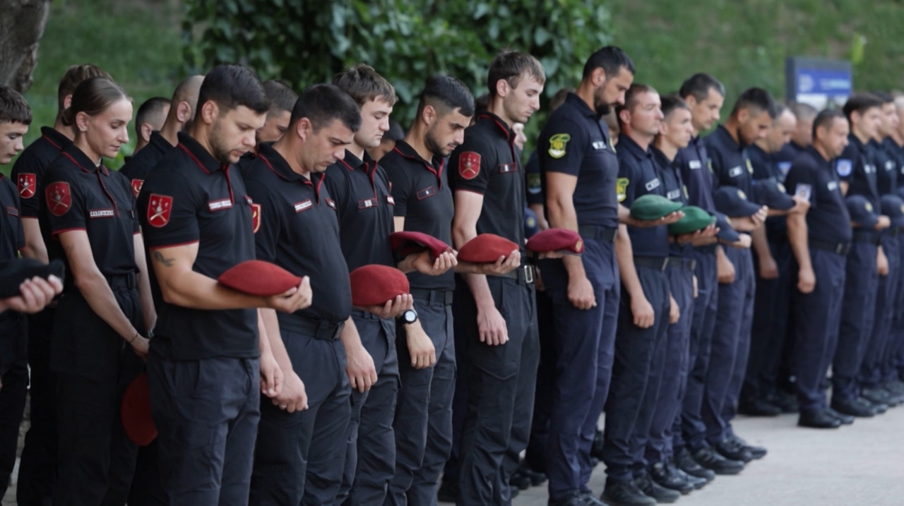 Angajații MAI au comemorat eroii căzuți la datorie. IGSU a câștigat „Ștafeta combinată”