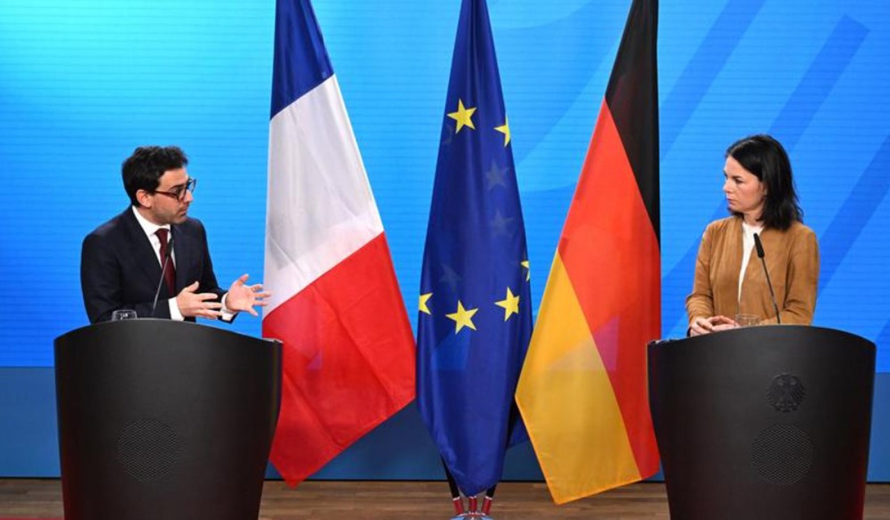 France and Germany reaffirm their support for Ukraine