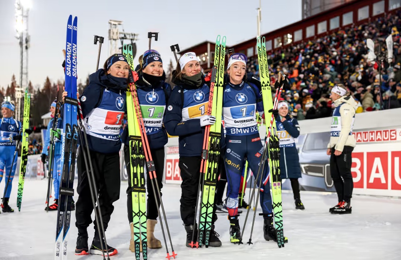 Cupa Mondială de biatlon. Franța a câștigat ștafeta feminină