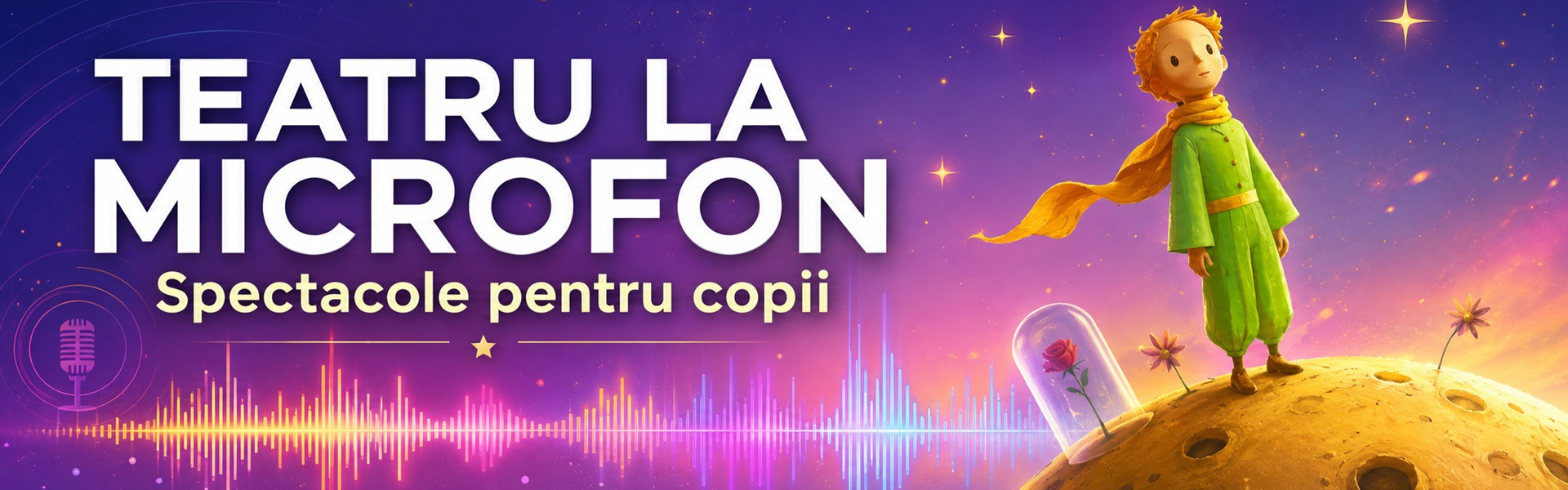 Teatru la microfon - Spectacole pentru copii