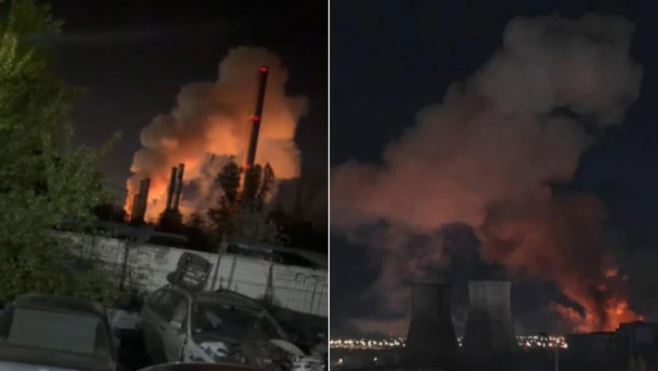 Взрыв и пожар на ТЭЦ в Бухаресте: пламя охватило три трансформатора