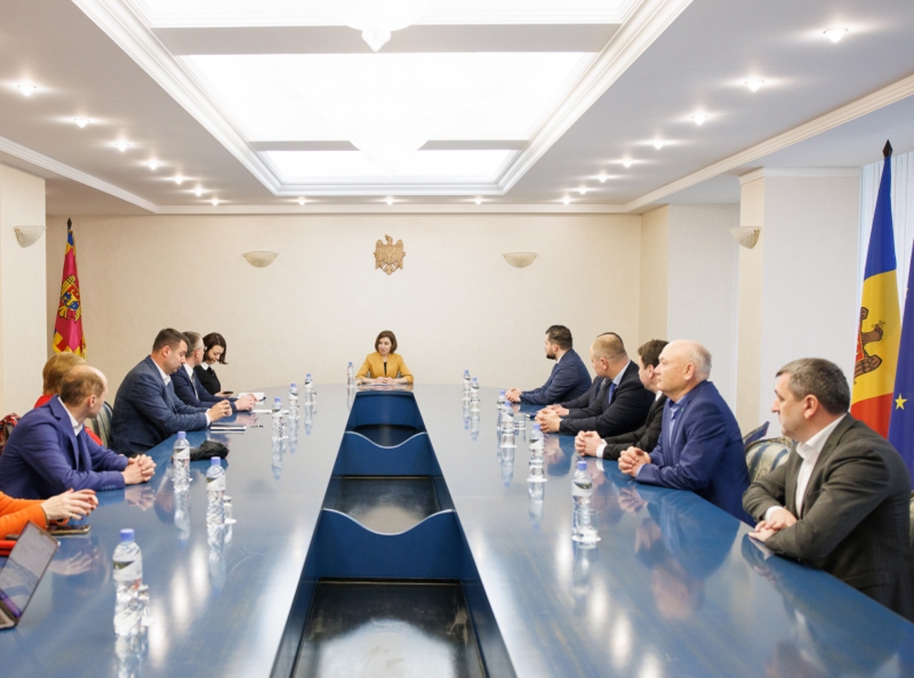 Several political leaders met at the Presidency, at the invitation of Maia Sandu