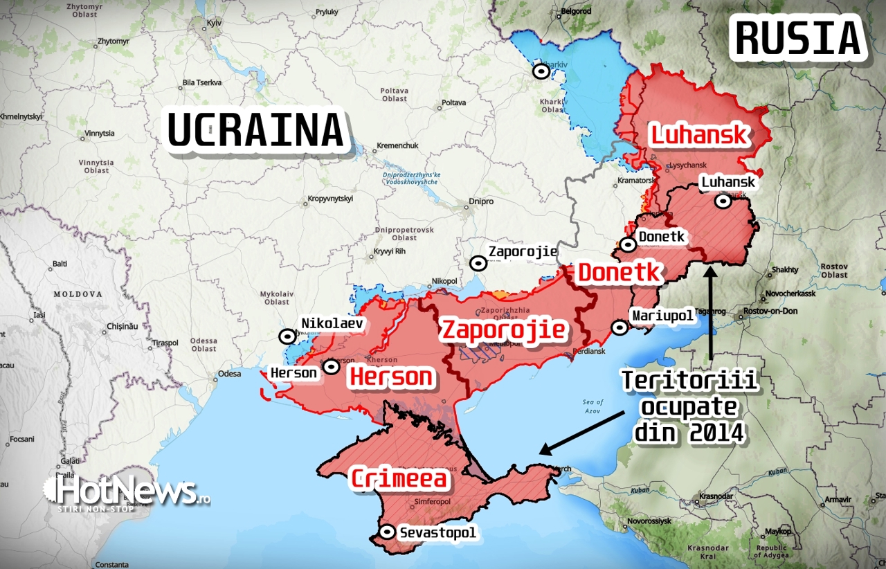 Residents of the four Ukrainian regions illegally annexed by Russia can receive Russian IDs