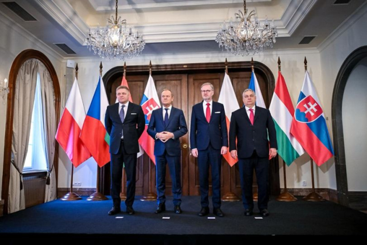 Главы правительств Вишеградской группы встретились в Праге. Помощь Украине – в повестке дня дискуссии