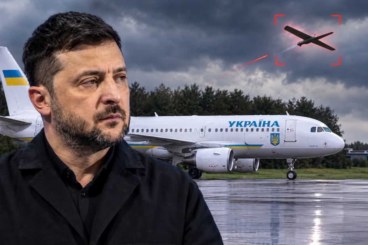 Russian drone disrupts air traffic in Moldova. Zelensky's plane takes off late