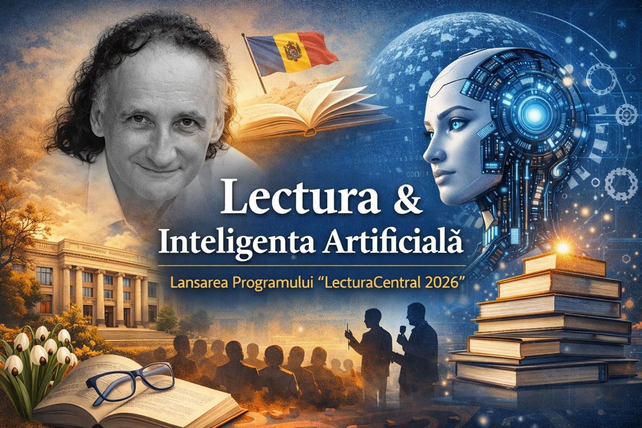 Lectura, celebrată la Biblioteca Națională: Dezbateri despre inteligența artificială și lansarea Programului „LecturaCentral” 2026