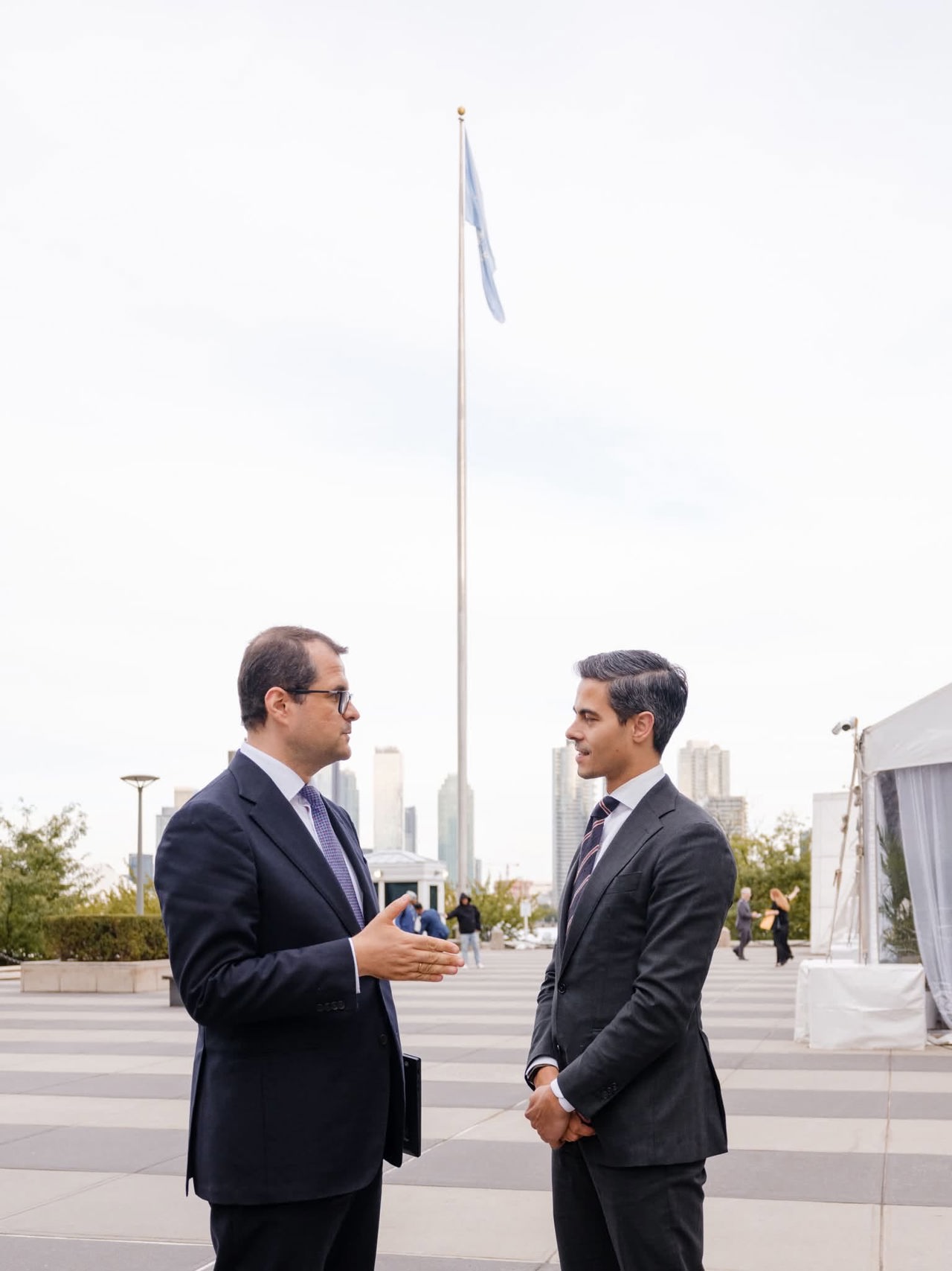 Prim-ministrul Olandei, Rob Jetten, și premierul Republicii Moldova,Vasile Tofan