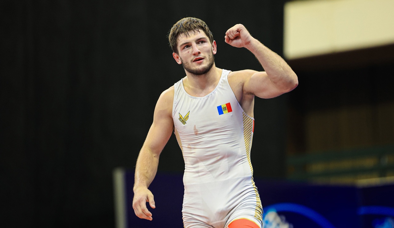 O nouă performanță uriașă! Luptătorul moldovean Vitalie Eriomenco a devenit vicecampion european 
