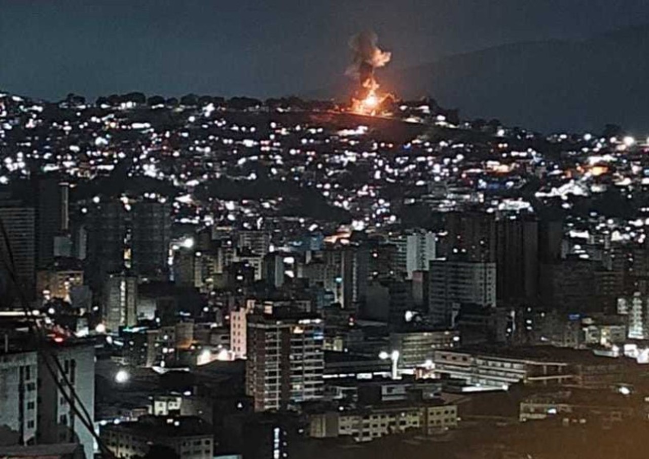 Explozii în capitala Venezuelei. O pană de curent a afectat zona de sud a orașului 