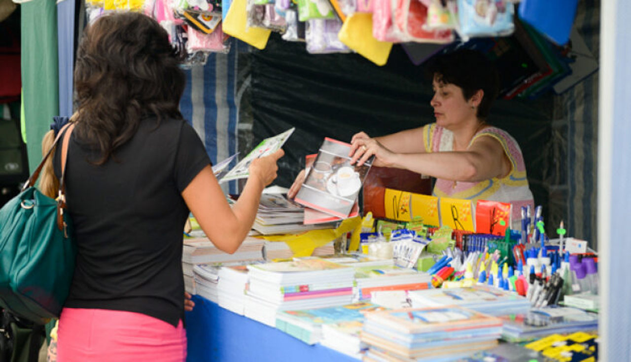 Back-to-school prep: Parents buy clothes and supplies