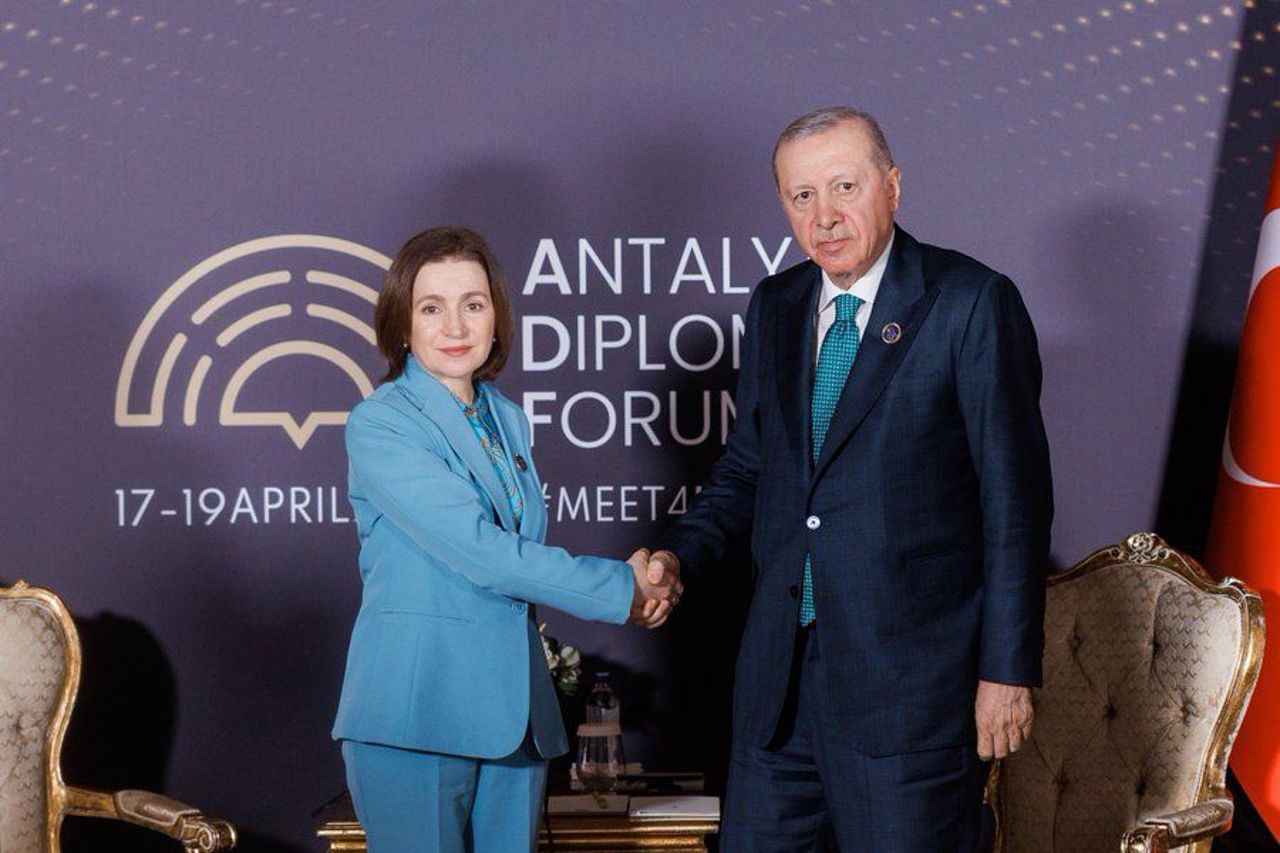 Maia Sandu and Recep Tayyip Erdoğan held a “productive” talk on security and investments